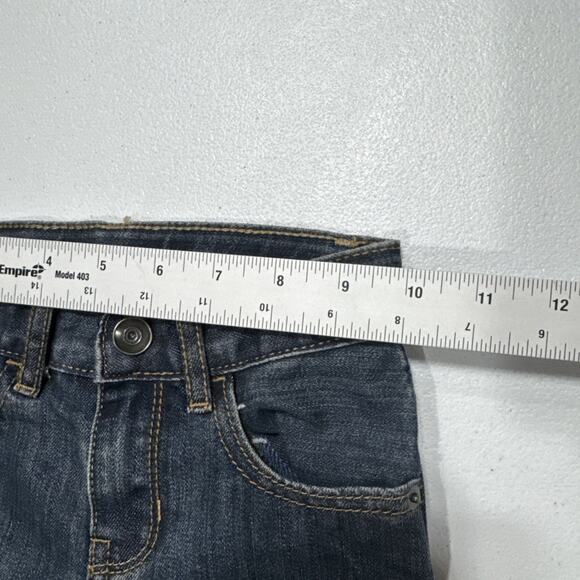 Place Kids Jeans Slim Bootcut Blue Denim Boys Size 6 Adjustable Waist School - Picture 7 of 10